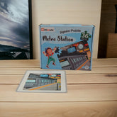Metro Station Jigsaw Puzzle | Fun & Learning Games for kids - Mittimate